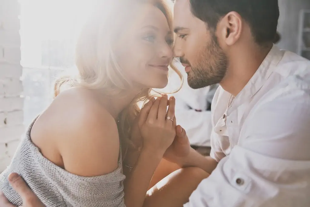 Sentiment amoureux vrai